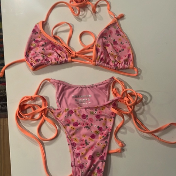 Frankie’s Bikinis flower print bikini